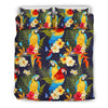 Parrot Themed Design Duvet Cover Bedding Set