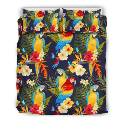 Parrot Themed Design Duvet Cover Bedding Set