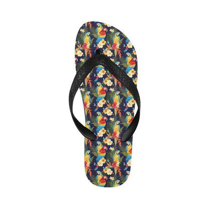 Parrot Themed Design Flip Flops-JTAMIGO.COM