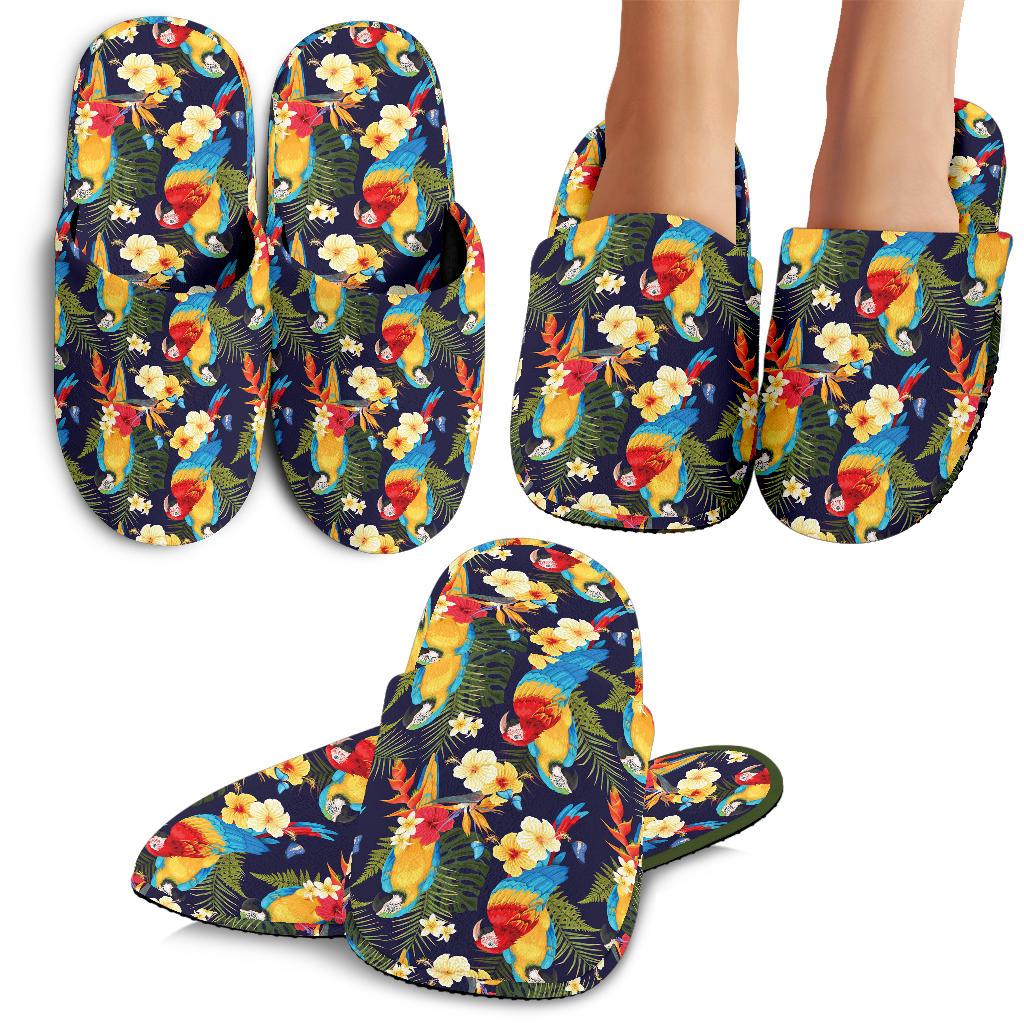 Parrot Themed Design House Slippers