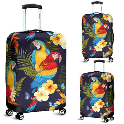 Parrot Themed Design Luggage Cover Protector