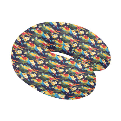 Parrot Themed Design U-Shaped Travel Neck Pillow-JTAMIGO.COM