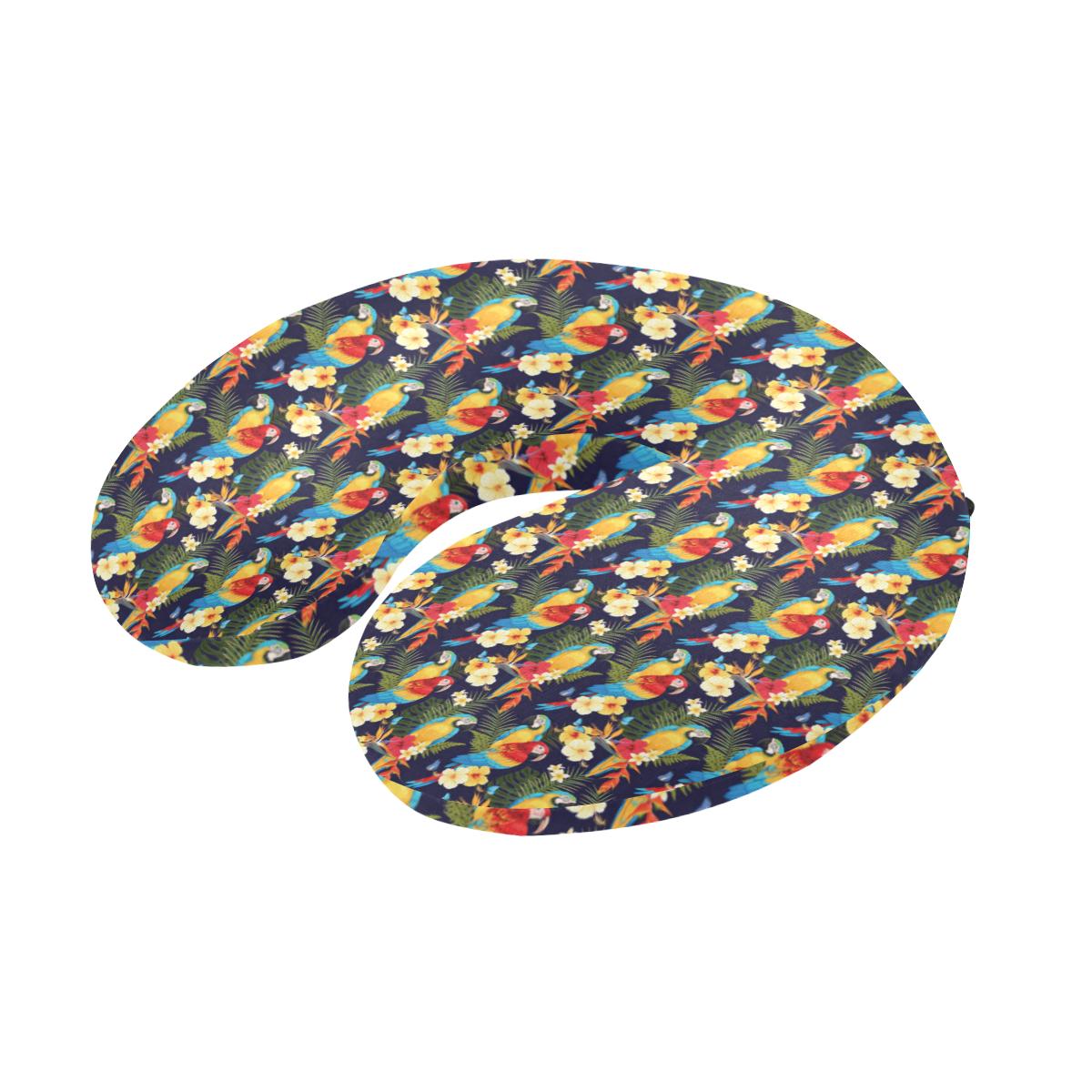 Parrot Themed Design U-Shaped Travel Neck Pillow-JTAMIGO.COM
