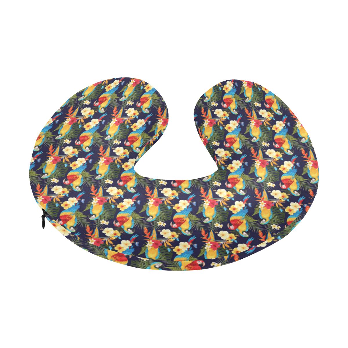 Parrot Themed Design U-Shaped Travel Neck Pillow-JTAMIGO.COM