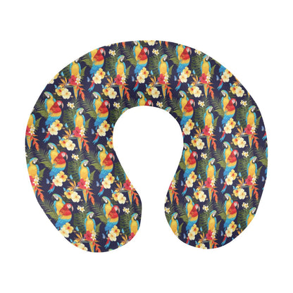 Parrot Themed Design U-Shaped Travel Neck Pillow-JTAMIGO.COM