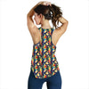 Parrot Themed Design Women Racerback Tank Top