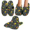 Parrot Themed Print House Slippers