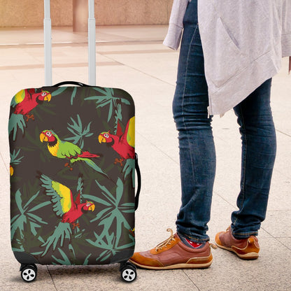 Parrot Themed Print Luggage Cover Protector