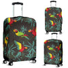 Parrot Themed Print Luggage Cover Protector