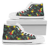 Parrot Themed Print Women High Top Shoes