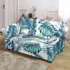 Pattern Tropical Palm Leaves Loveseat Slipcover-JTAMIGO.COM