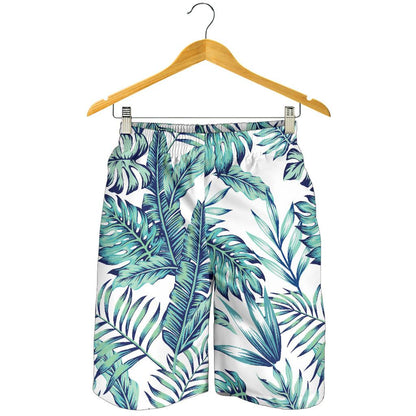 Pattern Tropical Palm Leaves Mens Shorts-JTAMIGO.COM