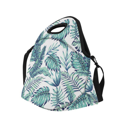 Pattern Tropical Palm Leaves Neoprene Lunch Bag (Model 1669)(Large)-JTAMIGO.COM