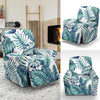 Pattern Tropical Palm Leaves Recliner Slipcover-JTAMIGO.COM