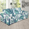 Pattern Tropical Palm Leaves Sofa Slipcover-JTAMIGO.COM