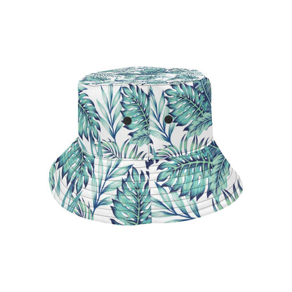 Pattern Tropical Palm Leaves Unisex Bucket Hat