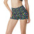 Paw Design Print High Waisted Spandex Shorts-JTAMIGO.COM