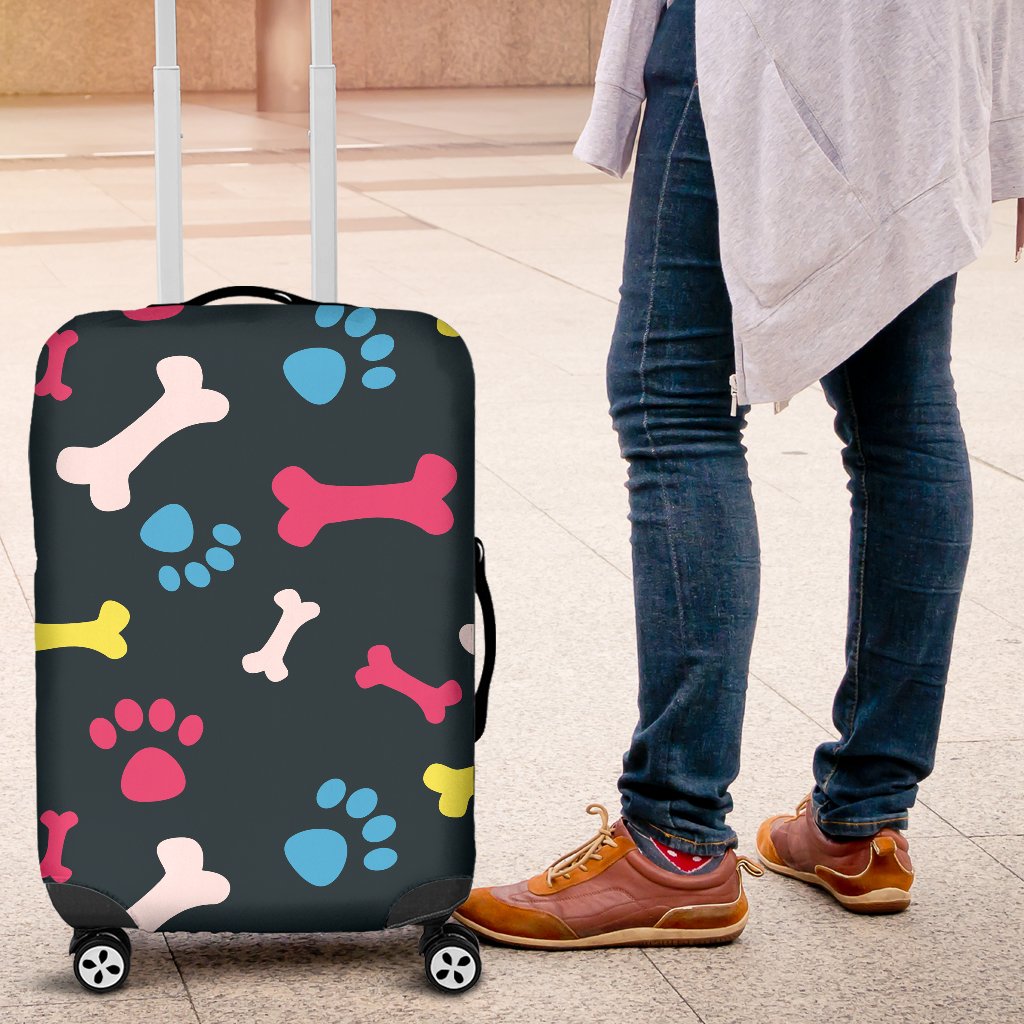 Paw Design Print Luggage Cover Protector