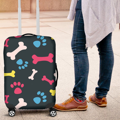 Paw Design Print Luggage Cover Protector