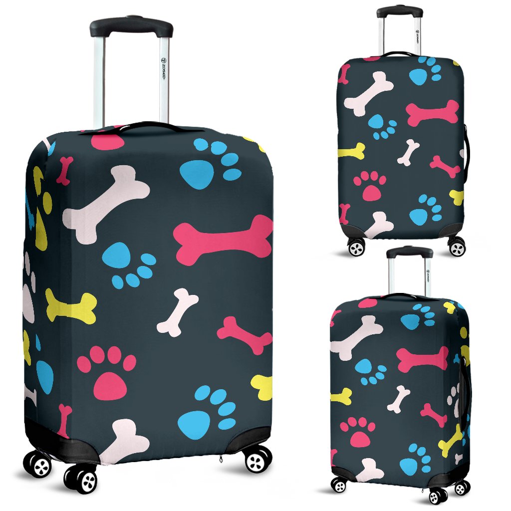 Paw Design Print Luggage Cover Protector