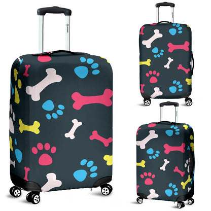 Paw Design Print Luggage Cover Protector