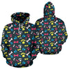 Paw Design Print Pullover Hoodie