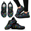 Paw Design Print Women Sneakers Shoes