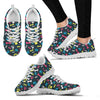 Paw Design Print Women Sneakers Shoes