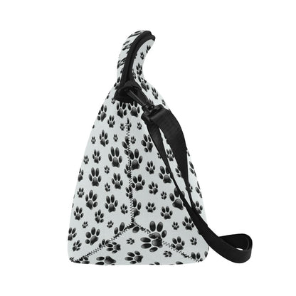 Paw Themed Print Neoprene Lunch Bag (Model 1669)(Large)-JTAMIGO.COM