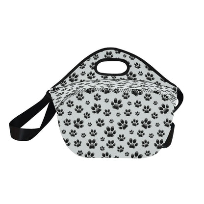 Paw Themed Print Neoprene Lunch Bag (Model 1669)(Large)-JTAMIGO.COM