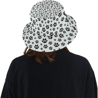 Paw Themed Print Unisex Bucket Hat