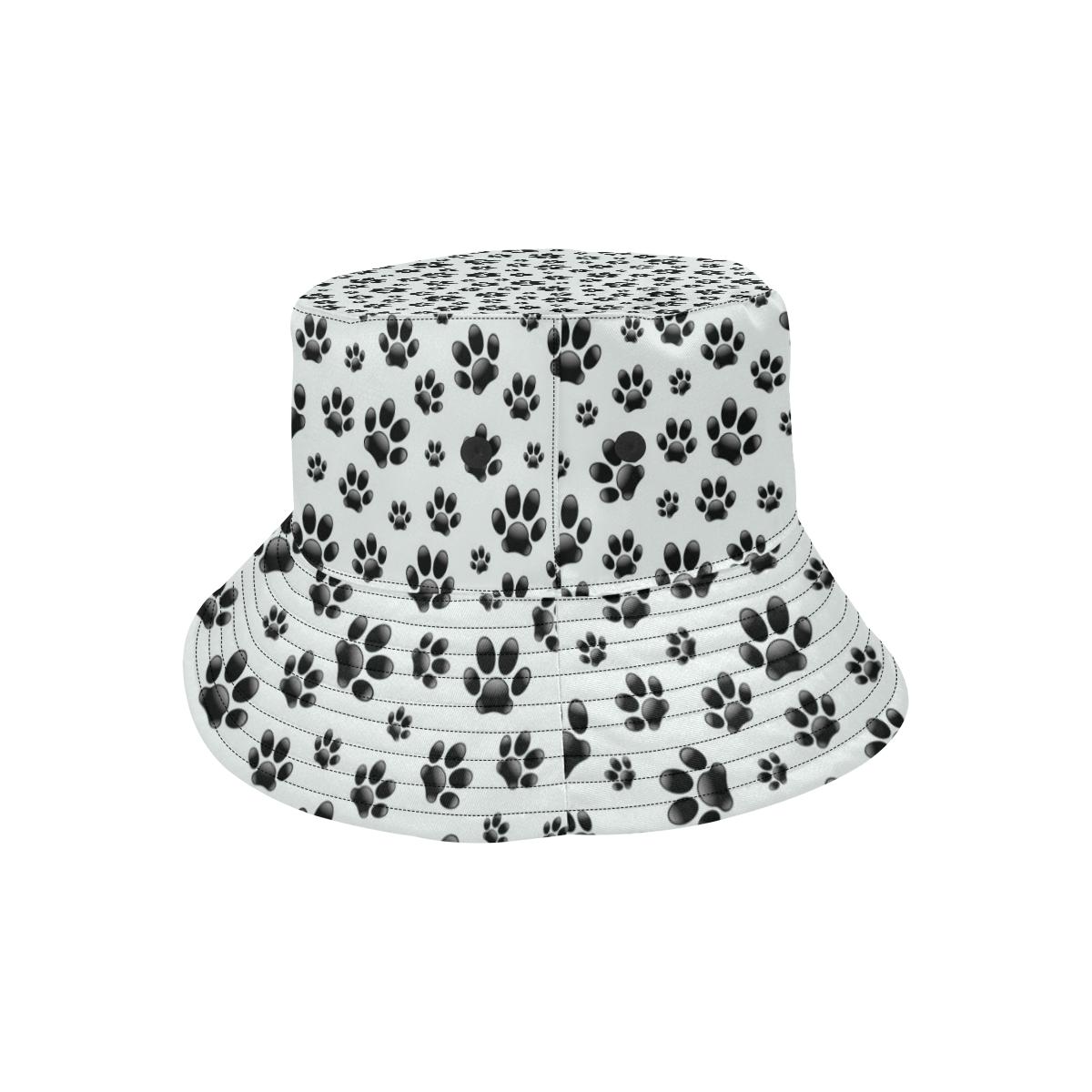 Paw Themed Print Unisex Bucket Hat