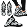 Paw Themed Print Women Sneakers Shoes