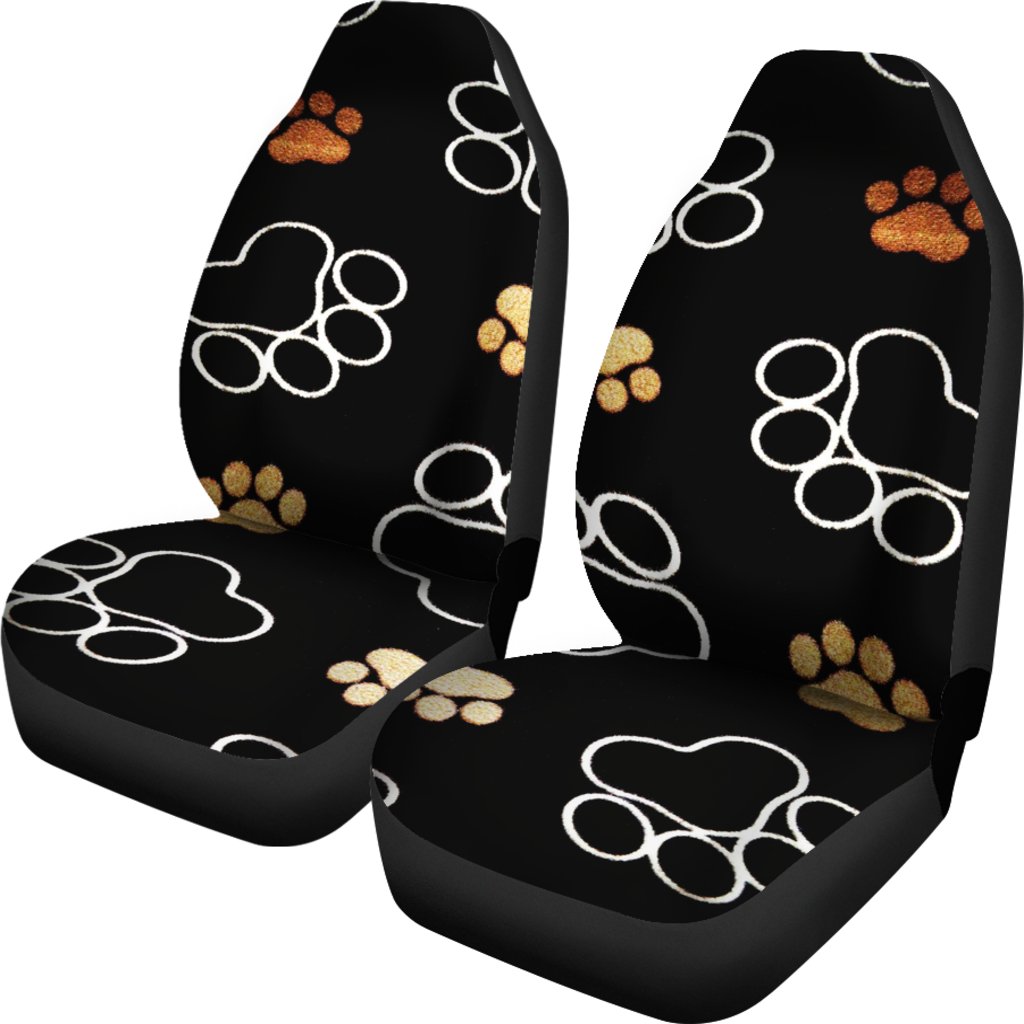 Paws Print Universal Fit Car Seat Covers