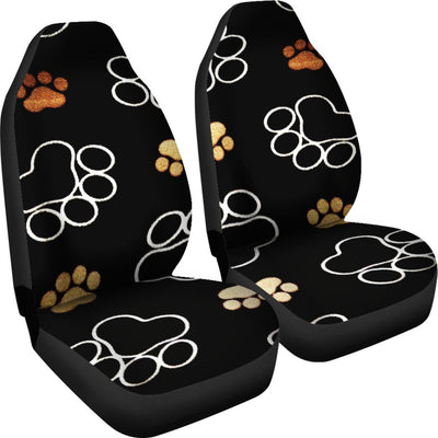 Paws Print Universal Fit Car Seat Covers