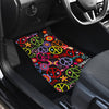 Peace Sign Colorful Design Print Car Floor Mats