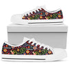 Peace Sign Colorful Design Print Women Low Top Shoes-JTAMIGO.COM