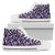 Peace Sign Feather Design Print Women High Top Shoes