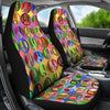 Peace Symbols Print Universal Fit Car Seat Covers
