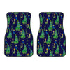 Peacock Art Design Print Car Floor Mats