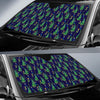 Peacock Art Design Print Car Sun Shade For Windshield
