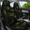 Peacock Feather Pattern Design Print Universal Fit Car Seat Covers