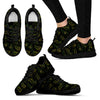 Peacock Feather Pattern Design Print Women Sneakers Shoes