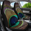 Peacock Feather Print Universal Fit Car Seat Covers