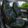 Peacock Themed Design Print Universal Fit Car Seat Covers