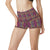 Pendleton Print High Waisted Spandex Shorts-JTAMIGO.COM