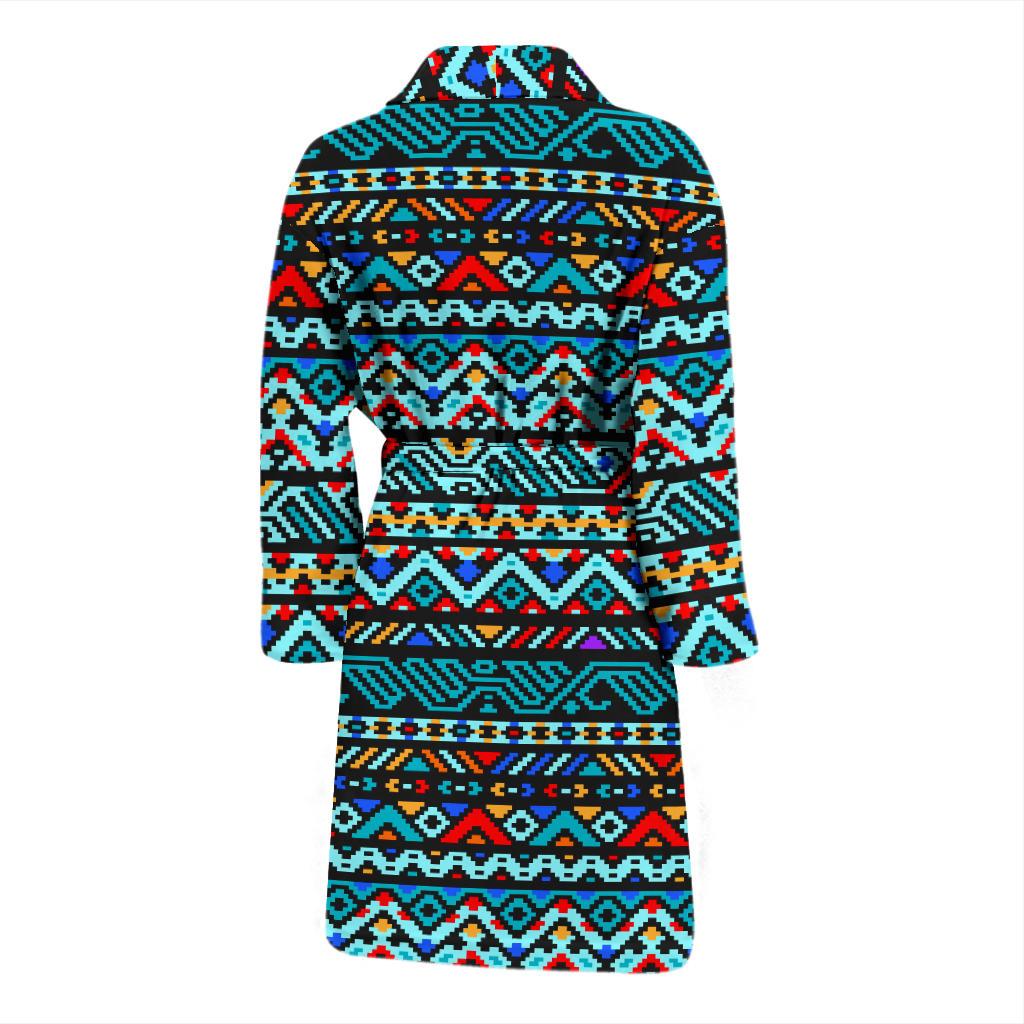 Pendleton Style Men Bath Robe-JTAMIGO.COM
