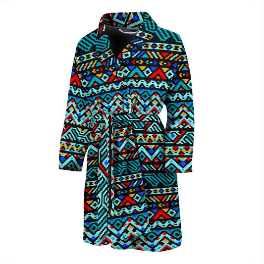Pendleton Style Men Bath Robe-JTAMIGO.COM