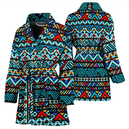 Pendleton Style Women Bath Robe-JTAMIGO.COM