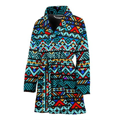 Pendleton Style Women Bath Robe-JTAMIGO.COM